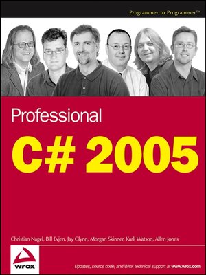 cover image of Professional C# 2005